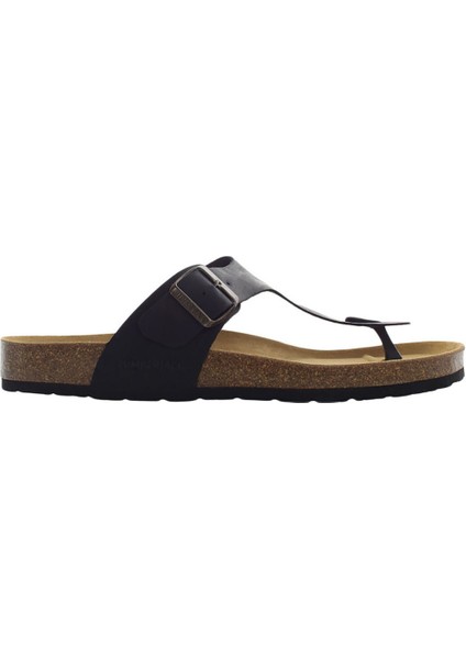Sandal Thong Siyah Erkek Sandalet