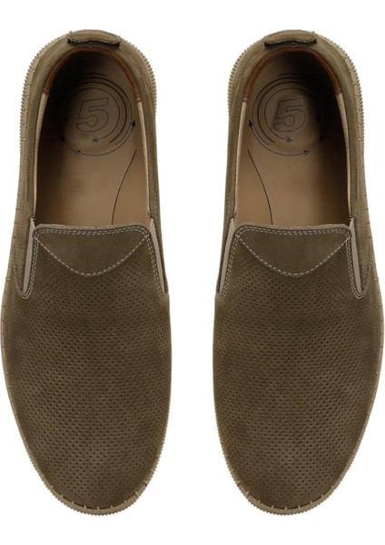 Polaris 107331 Erkek 40/45 Deri Günlük El Saraç Dikişli Comfort Bağsız Ayakkbı modelleri