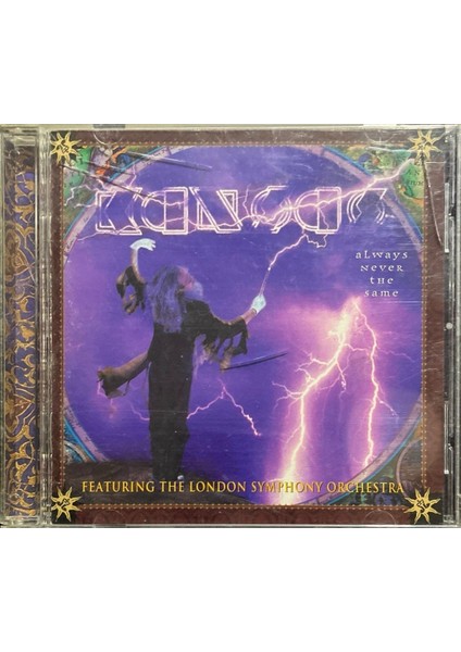 (Plak Değildir CD Dir) CD Kansas Always Never The Same CD