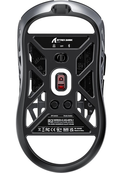 R2 Superlight 4k/8k PAW3950 Kablosuz Oyuncu Magnezyum Mouse