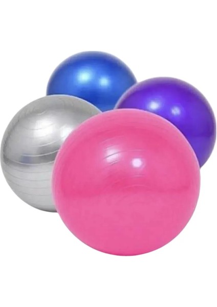 2'li Pilates Topu Seti - 65 cm Plates Topu ve 20 cm Denge Topu Pilates Seti