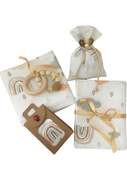 Hoşgeldin Bebek, Unısex Yenidoğan Bebek Müslin Hediye Seti fiyatları
