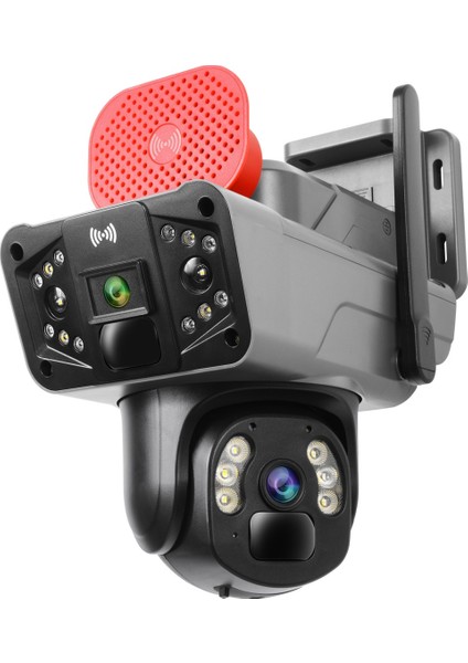 AV-S830 Güneş Enerjili Sim Kartlı 4g 6mp Solar Güvenlik KAMERASI,10X ZOOM,360 Güçlü Batarya