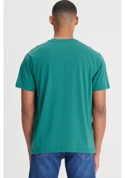 Lee Bisiklet Yaka T-Shirt Yeşil Erkek Kısa Kol T-Shirt fiyatları