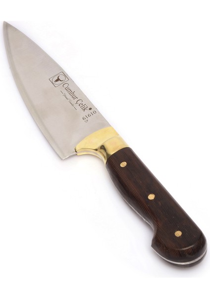Sürmene Cumhur Çelik 61610 Şef Bıçağı 15,5 Cm, Venge Sap
