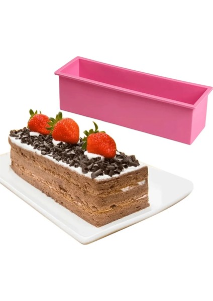 Epoksi Sabun Baton Pasta Büyük Dikdörtgen Silikon Kalıbı