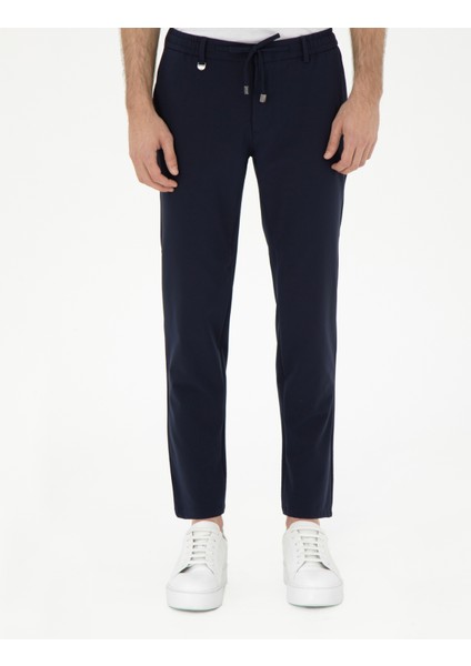 Erkek Lacivert Kumaş Pantolon 50305397-VR033