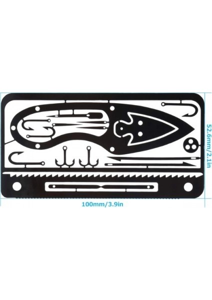 Çok Fonksiyonlu Hayatta Kalma Balıkçı Kiti fiyatları