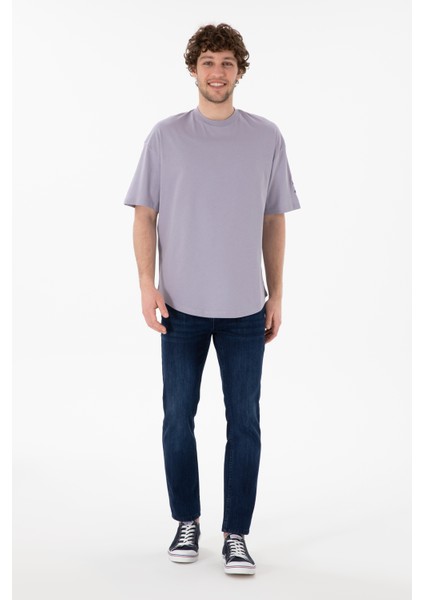 Erkek Gri Tişört Basic 50305988-VR024 indirimleri