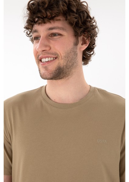 Erkek Haki Tişört Basic 50305928-VR027 modelleri