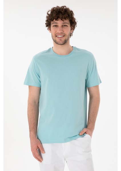 Erkek Aqua Tişört Basic 50305928-VR007