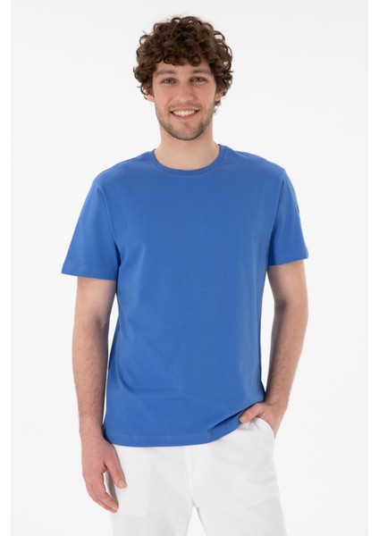 Erkek Indigo Tişört Basic 50305985-VR028
