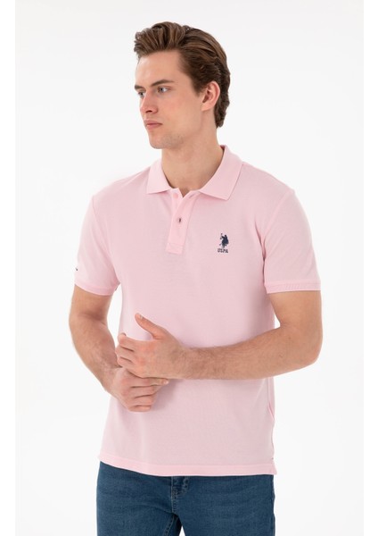 Erkek Açık Pembe Tişört Basic 50298041-VR078