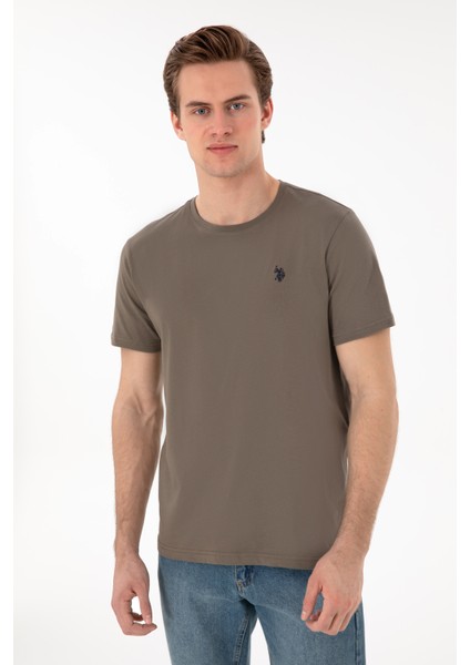 Erkek Vizon Tişört Basic 50298035-VR052 modelleri