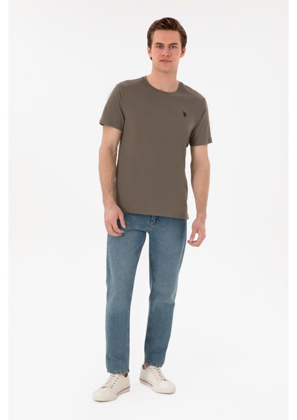 Erkek Vizon Tişört Basic 50298035-VR052 fırsatları