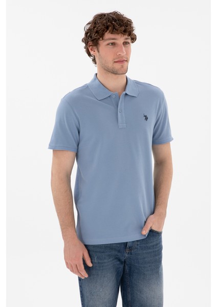 Erkek Mavi Tişört Basic 50297984-VR036