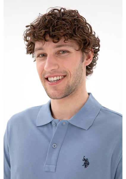 Erkek Mavi Tişört Basic 50297984-VR036 fiyatları