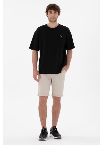 Erkek Siyah Tişört 50308448-VR046 fırsatları