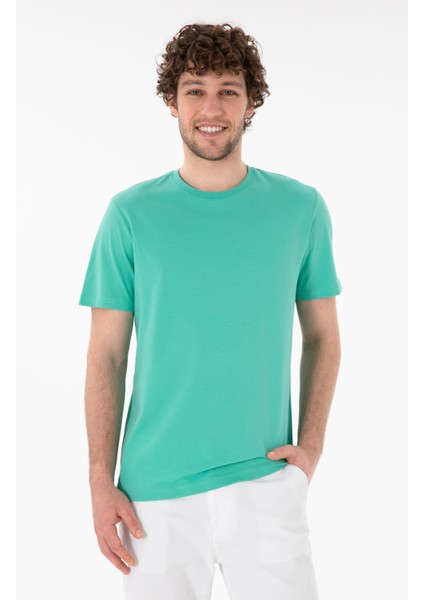 Erkek Mint Tişört Basic 50305928-VR090