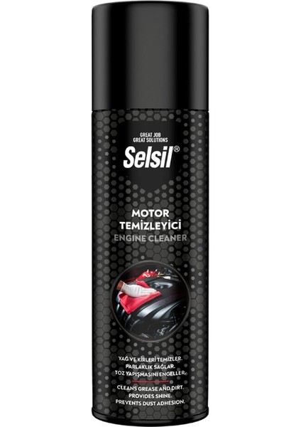 Selsil Oto - Araç Motor Temizleyici - Parlatıcı - Toz Yapışma Engelleyici Sprey 500ML-FINDIT