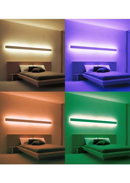 SB-6519 Rgb Çubuk Bar LED Seti 20 Renk, Rf Kumandalı, Dekoratif, Tv Arkası, Oyun Odası, Mutfak ve Parti