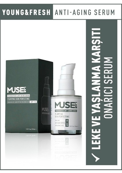 Young & Fresh Bio Retinol I Anti - Aging I Aydınlatıcı I Dolgunlaştırıcı I Koruyucu Serum - SPF15
