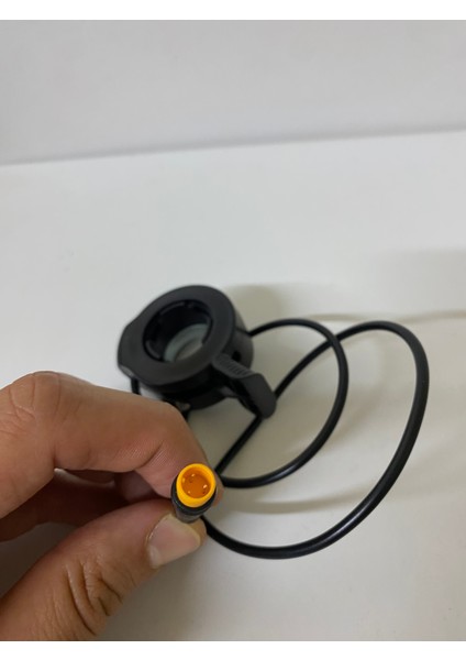 Elektrikli Bisiklet Gaz Kolu Hızlandırıcı Parmak El Gaz Kolu Erkek Soketli Rks, Kuba, Alfa Romeo Vb. E-Bike