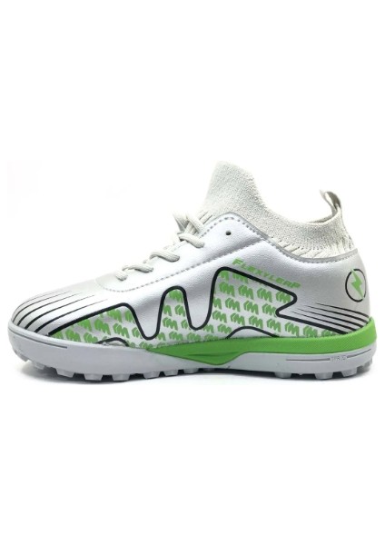 Pele Gümüş Çoraplı Erkek Çocuk Halısaha Ayakkabı modelleri