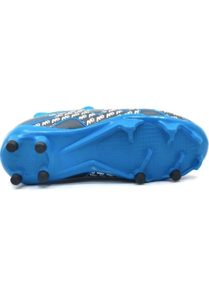 Pele Siyah Lacivert Çoraplı Krampon Erkek Çocuk Çimsaha Ayakkabı fiyatları