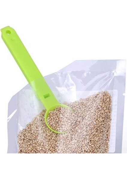 Ölçme Kaşıklı Poşet Klipsi 3'lü Paket