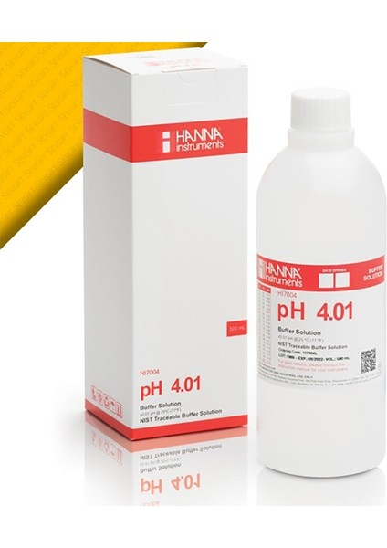 HI7004L Ph4 Kalibrasyon Solüsyon Çözeltisi 500ML