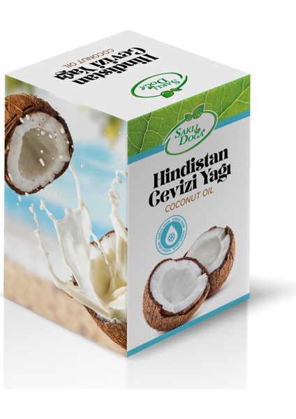 Hindistan Cevizi Yağı Doğal Katkısız Yenilebilir Soğuk Sıkım Hindistan Cevizi Yağı 150 gr