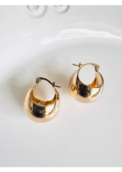 Halka Gold Sepet Küpe 2 cm fiyatları