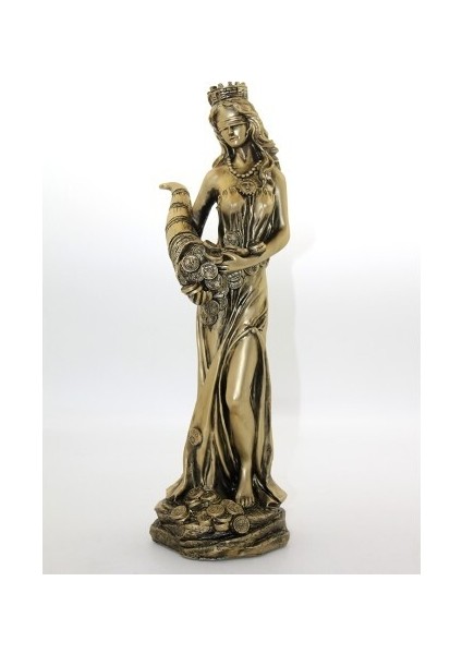 Polyester Bereket Tanrıçası Fortuna Figürü Model 1