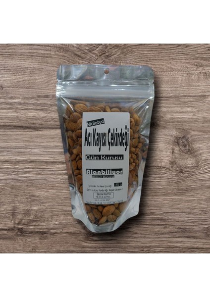 Malatya Acı Kayısı Çekirdeği 165 gr / Günkurusu
