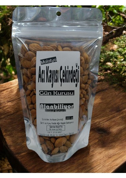 Malatya Acı Kayısı Çekirdeği 165 gr / Günkurusu