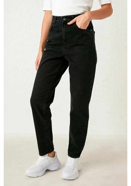 Mom Boyfriend Jean Kadın Kot Pantolon Kadın Jean Pantolon fiyatları