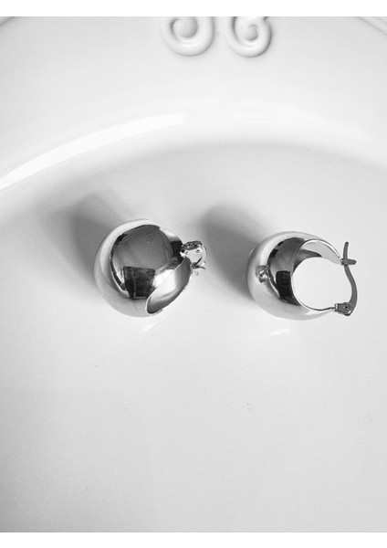 Halka Silver Sepet Küpe 2 cm fiyatları