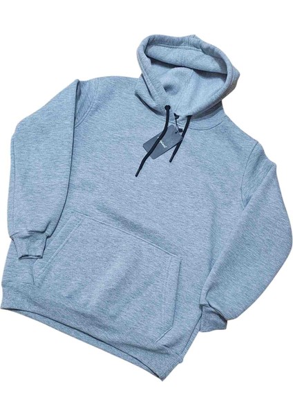 Kapsonlu Şardonlu Kanguru Cep Sweat