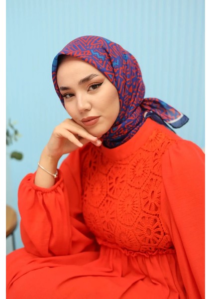 Mısır Desen Soft Pamuk Eşarp