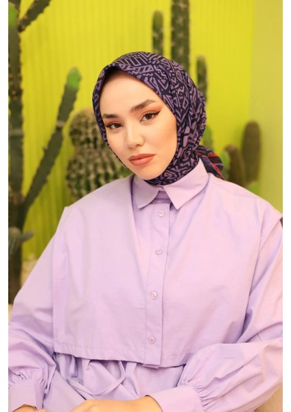 Mısır Desen Soft Pamuk Eşarp