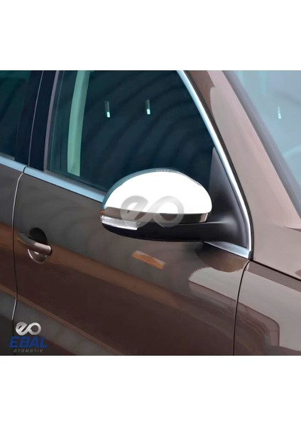 Vw Tiguan Krom Ayna Kapağı 2 Prç. 2007-2016 Arası P. Çelik