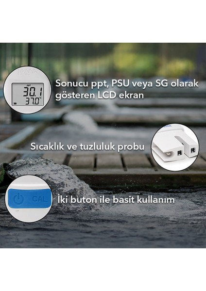 Hı 98319 'marine' Tuzluluk Ölçer fırsatları