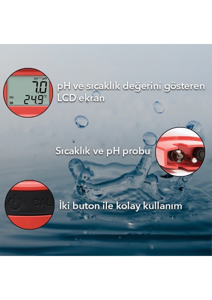 Hı 98107 Dijital Ph ve Sıcaklık Ölçer modelleri