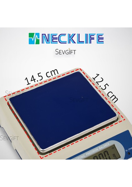 KD-NBCD-3000 Dijital Hassas Terazi 3kg / 0,01GR