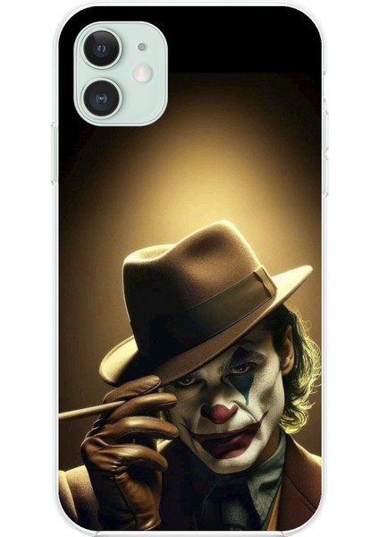 iPhone 11 Uyumlu Şeffaf Kılıf Joker Tasarımlı