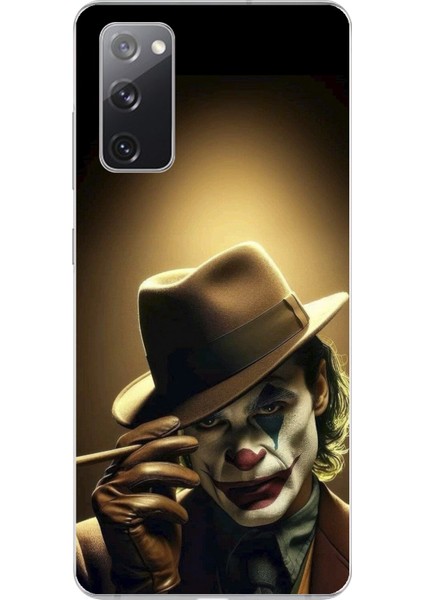 Samsung Galaxy S20 Fe Uyumlu Şeffaf Kılıf Joker Tasarımlı