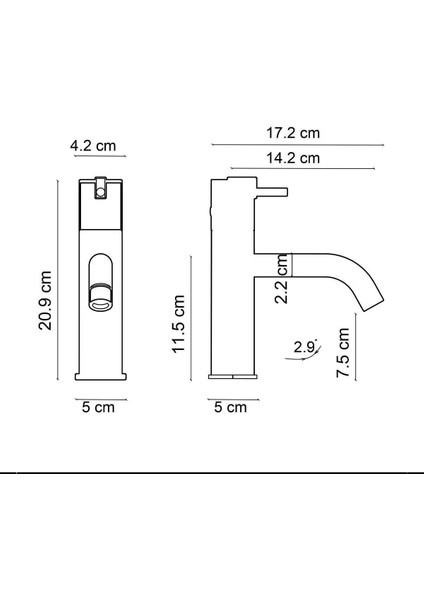 Lavabo Bataryası (Mermer Krom) FA-4011M fiyatları