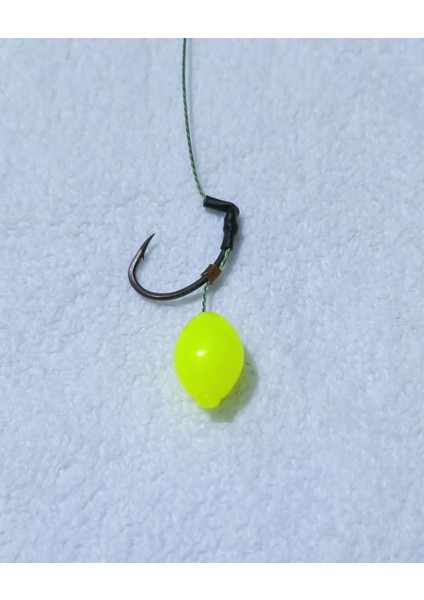 5 Adet Fosforlu Zeytin Boncuklu Sazan Rig Takımı