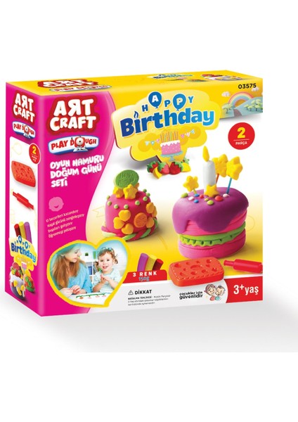 Pizza + Insan Figürü + Doğum Günü Art Craft Oyun Hamuru Eğitici Zeka Geliştirici Set fırsatları